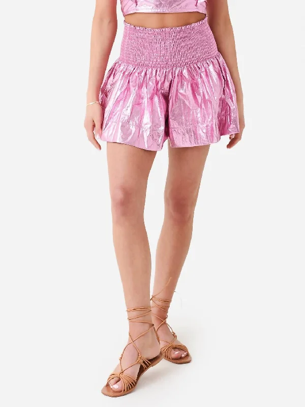 Clothing that’s as bold as you are   Erica Short In Pink Parade