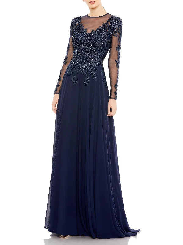 Comfortable yet fashionable women’s wear   Womens Embellished Embroidered Evening Dress