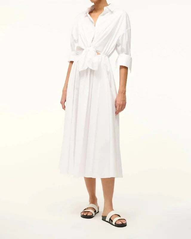 Get noticed with eye-catching women’s fashion   Lisa Dress In White