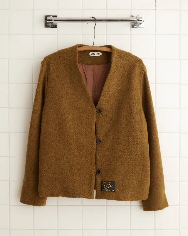 Fashion-forward women’s clothing on a budget   Wool Drab Jacket - 4