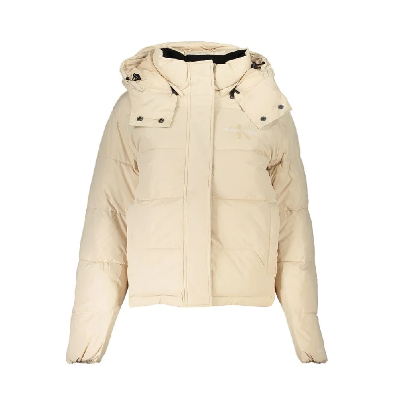 Trendy women’s clothing with a modern twist Calvin Klein Chic Long-Sleeved Jacket with Removable Women's Hood Trendy women’s clothing with a modern twist Calvin Klein Chic Long-Sleeved Jacket with Removable Women's Hood