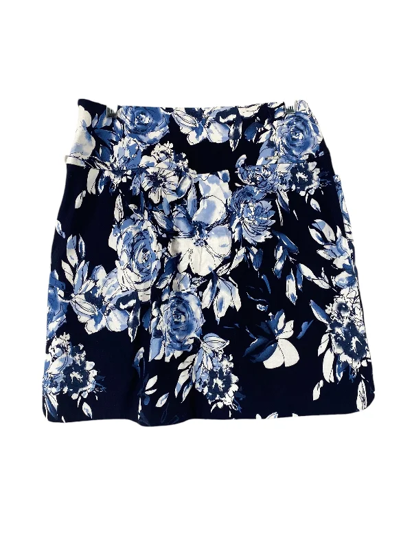 Feminine fashion to express your unique style   Skirt Midi By Sc & Co In Blue, Size: S