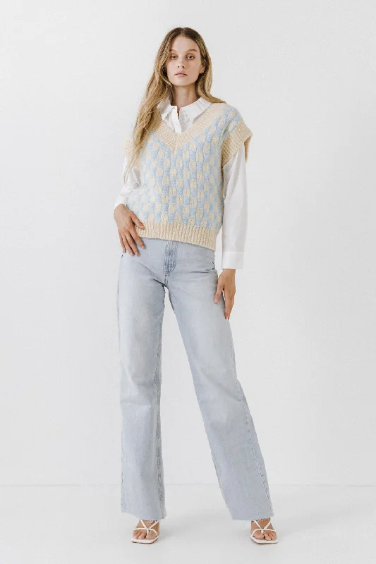 CREAM/BLUE
