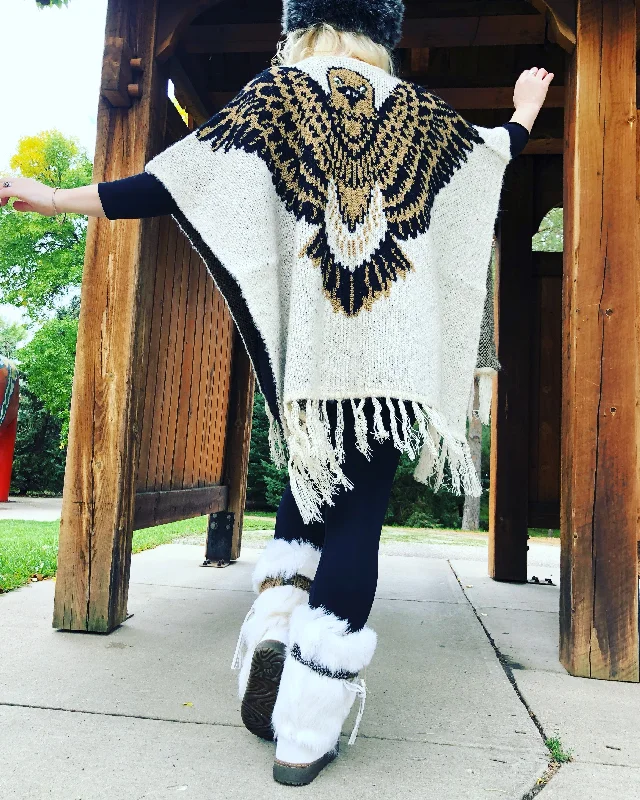 Uncover unique pieces for your perfect wardrobe   Eagle Poncho
