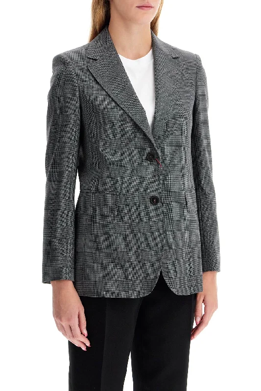 Versatile fashion for every type of woman   Max Mara Studio 'david' Prince Of Wales Wool Blazer