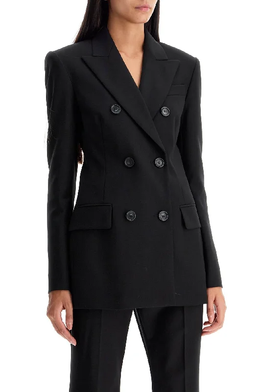 Women’s clothing that combines comfort and style   Sportmax 'adamo Double-Breasted Stretch Wool